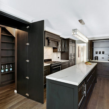 Enchanting and Spacious - Ebony and Marble Look