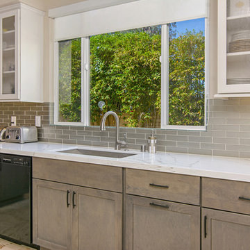 Encinitas Dual-Toned Kitchen Renovation by Classic Home Improvements