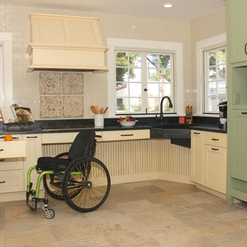 English Country Accessible Kitchen