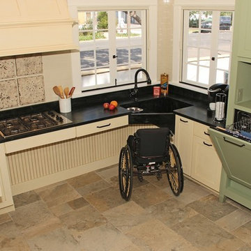 English Country Accessible Kitchen