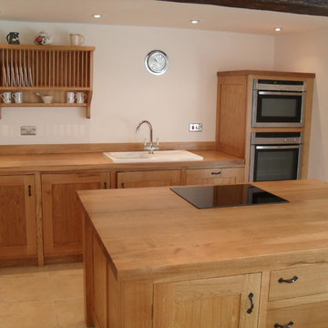 English oak kitchen