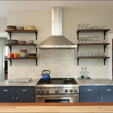Ericka and Ernest's Laurelhurst Craftsman Kitchen