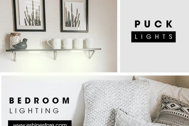 Eshinestore Puck Lights for kitchen under counter, cabinet