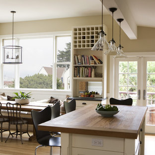 kitchen lights over table