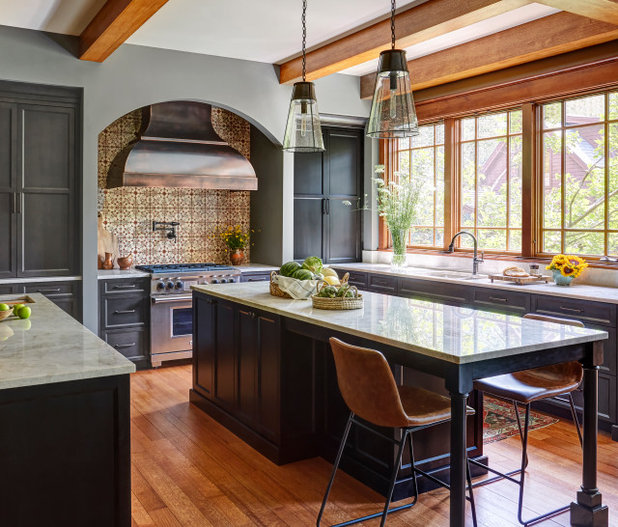 Craftsman Kitchen by Two Hands Interiors