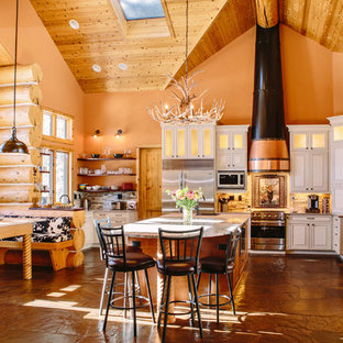 Evergreen Log Home Kitchen Renovation
