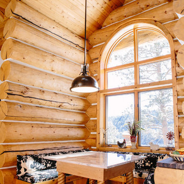 Evergreen Log Home Kitchen Renovation