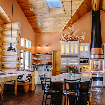 Evergreen Log Home Kitchen Renovation