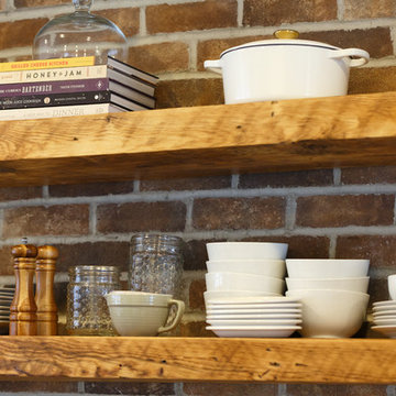Everyday dishes, glassware and kitchen accessories.