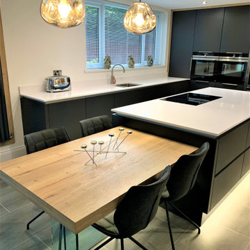 Evolution of living Open Plan Breakfasting Kitchen