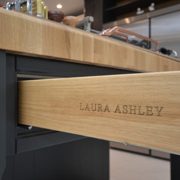Ex Display Kitchen, Laura Ashley Hardwood Shaker