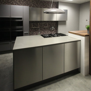 Ex Display Kitchen, Nobilia Touch Slate Grey