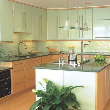 Executive Cabinetry Green Kitchen