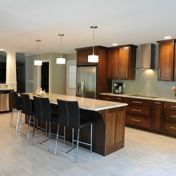 Expanded Transitional Kitchen