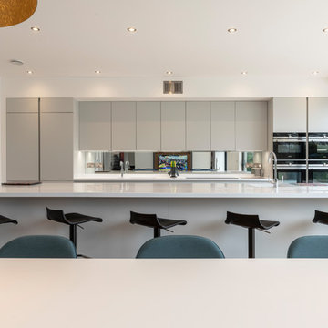 Expansive modern Kitchen/Family Room
