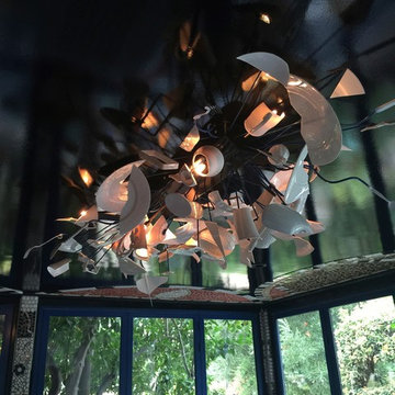 Exploding China Chandelier