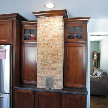 Exposed Brick in the Kitchen