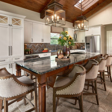 Fair Oaks Rustic Kitchen Remodel
