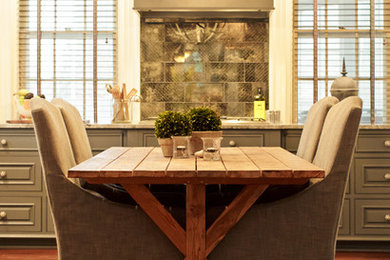Elegant dining room photo in Philadelphia