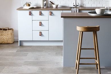 Example of a minimalist kitchen design in Perth
