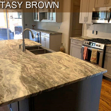 FANTASY BROWN MARBLE COUNTERTOPS