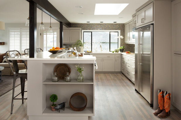 Transitional Kitchen by Nordby Design, Architecture & Interiors LLC