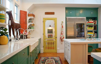 Houzz Tour: Farmhouse Meets Victorian in Los Angeles