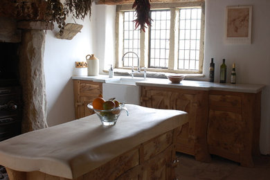 Inspiration for a traditional kitchen in Cheshire.