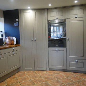 Farmhouse Bespoke Kitchen New Look Pantry and Towers