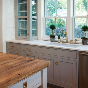 Farmhouse Kitchen with a Mid-Century Twist