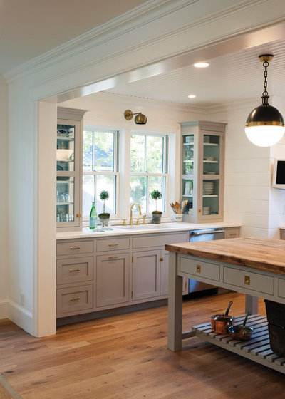Farmhouse Kitchen by Crown Point Cabinetry