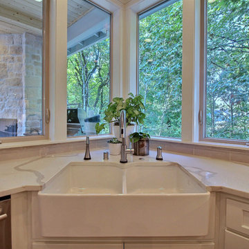 Farmhouse Sink with Views - The Overbrook - Cascade Craftsman Family Home