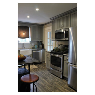 Farmhouse Style Gray Kitchen - Farmhouse - Kitchen - Philadelphia - by