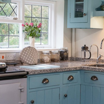 Farmhouse style kitchen in old cottage