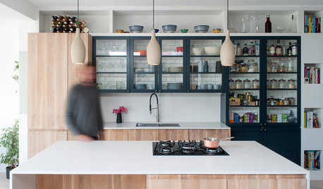 18 Kitchens With Glass-fronted Cabinets