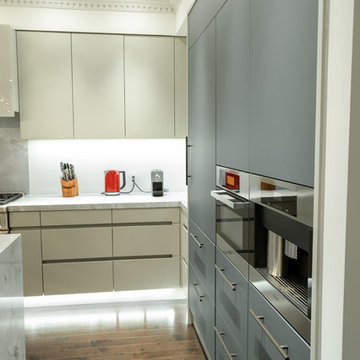 Fenix kitchen cabinets