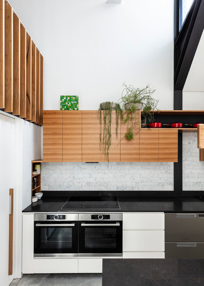 コンテンポラリー キッチン by anderson architecture