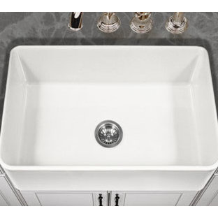 33 inch fireclay farmhouse sink