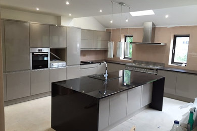Photo of a contemporary kitchen in Manchester.
