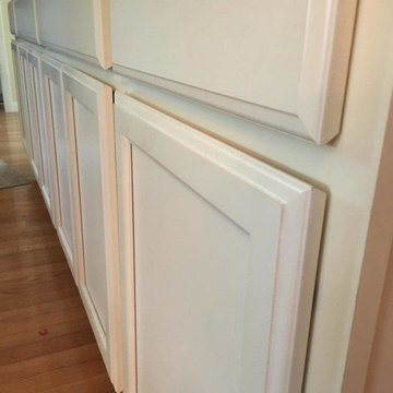Flat panel base cabinets