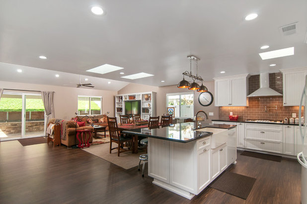 Transitional Kitchen by Mathis Custom Remodeling