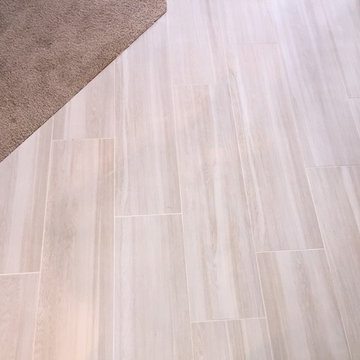 Flooring - "wood plank" porcelain tile