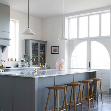 Floors of Stone with deVOL Kitchens