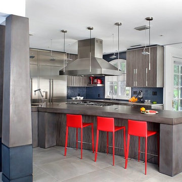 Florham Park Kitchen Featuring Proline ProVI Island Range Hood