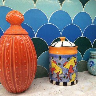 Florida Keys Moroccan Fish Scales Kitchen