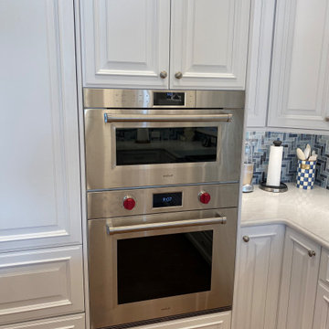 Flush-Mounted Ovens are Integrated into the Cabinet Faces