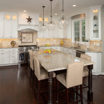 Focal Point of Family Gatherings, a Great Kitchen Remodel in Potomac Falls