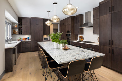 Inspiration for a modern kitchen remodel in Grand Rapids