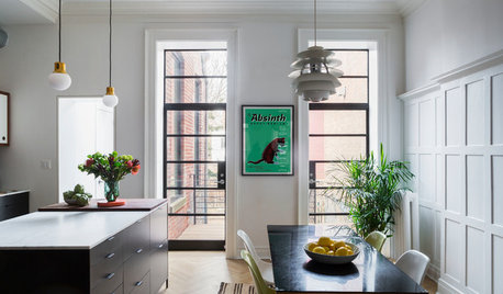 Houzz Tour: A Brooklyn Brownstone Blends History and Modern Style