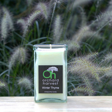 Fragrant Aroma Therapy (All natural wax)  Winter Thyme Candle